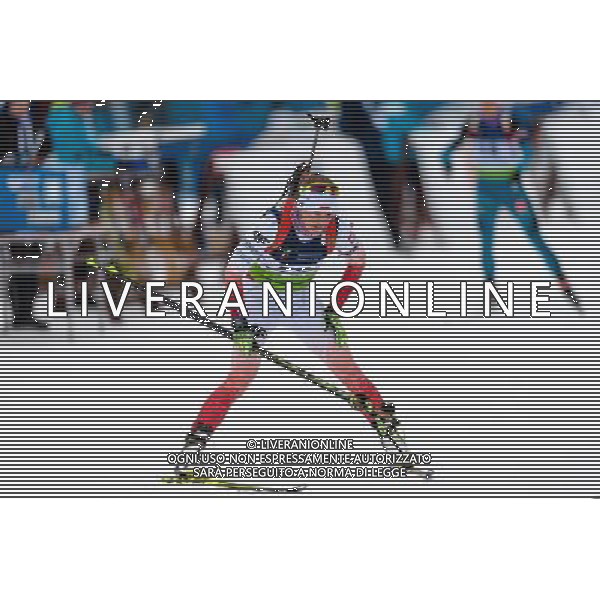 Polska Duszniki Zdroj 25.01.2017 Otwarte Mistrzostwa Europy w biathlonie kobiety 15 km indywidualnie Nz: Kinga Mitoraj Fot. Sebastian Borowski / Newspix.pl IBU Open European Championships Biathlon 2017 women 15 km individual --- Newspix.pl / AGENZIA ALDO LIVERANI SAS - ITALY ONLY EDITORIAL USE ONLY