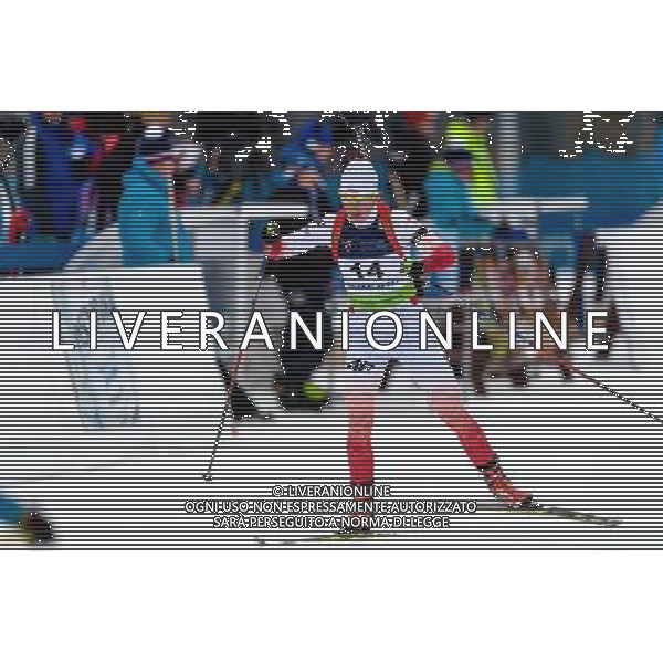 Polska Duszniki Zdroj 25.01.2017 Otwarte Mistrzostwa Europy w biathlonie kobiety 15 km indywidualnie Nz: Magdalena Gwizdon Fot. Sebastian Borowski / Newspix.pl IBU Open European Championships Biathlon 2017 women 15 km individual --- Newspix.pl / AGENZIA ALDO LIVERANI SAS - ITALY ONLY EDITORIAL USE ONLY