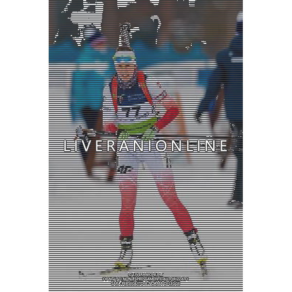 Polska Duszniki Zdroj 25.01.2017 Otwarte Mistrzostwa Europy w biathlonie kobiety 15 km indywidualnie Nz: Dominika Bielecka Fot. Sebastian Borowski / Newspix.pl IBU Open European Championships Biathlon 2017 women 15 km individual --- Newspix.pl / AGENZIA ALDO LIVERANI SAS - ITALY ONLY EDITORIAL USE ONLY