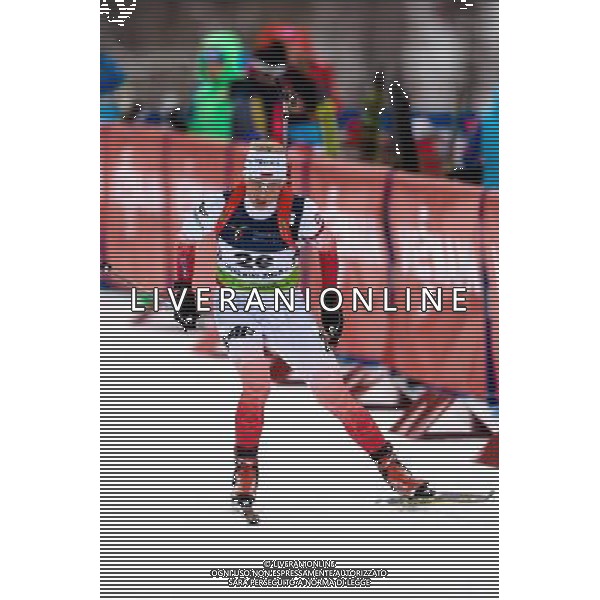 Polska Duszniki Zdroj 25.01.2017 Otwarte Mistrzostwa Europy w biathlonie kobiety 15 km indywidualnie Nz: Krystyna Guzik Fot. Sebastian Borowski / Newspix.pl IBU Open European Championships Biathlon 2017 women 15 km individual --- Newspix.pl / AGENZIA ALDO LIVERANI SAS - ITALY ONLY EDITORIAL USE ONLY