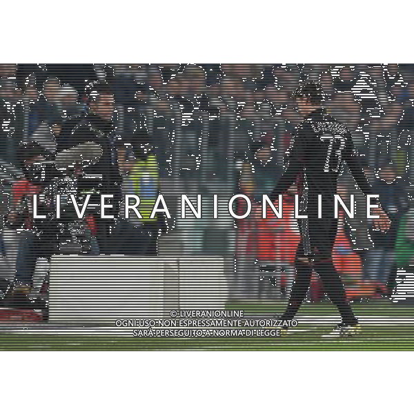 Coppa Italia TIM Cup 2016/2017 Quarti di Finale Torino - 25.01.2017 Juventus-Milan Nella Foto: manuel locatelli lascia il campo dopo l\'espulsione /Ph.Vitez-Ag. Aldo Liverani