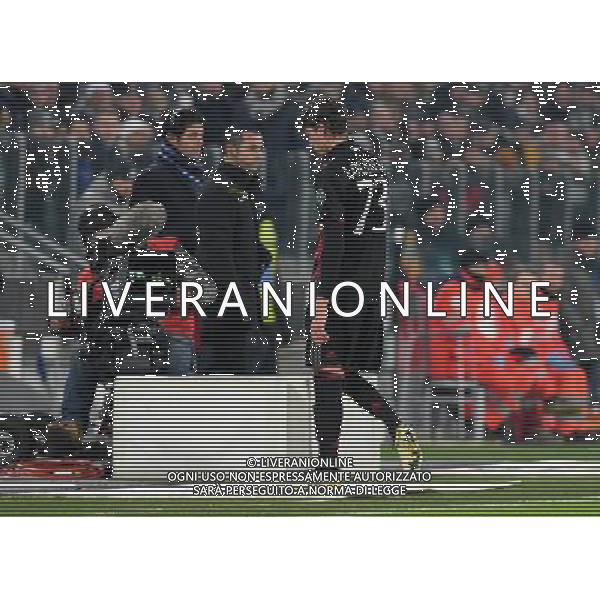 Coppa Italia TIM Cup 2016/2017 Quarti di Finale Torino - 25.01.2017 Juventus-Milan Nella Foto: manuel locatelli lascia il campo dopo l\'espulsione /Ph.Vitez-Ag. Aldo Liverani