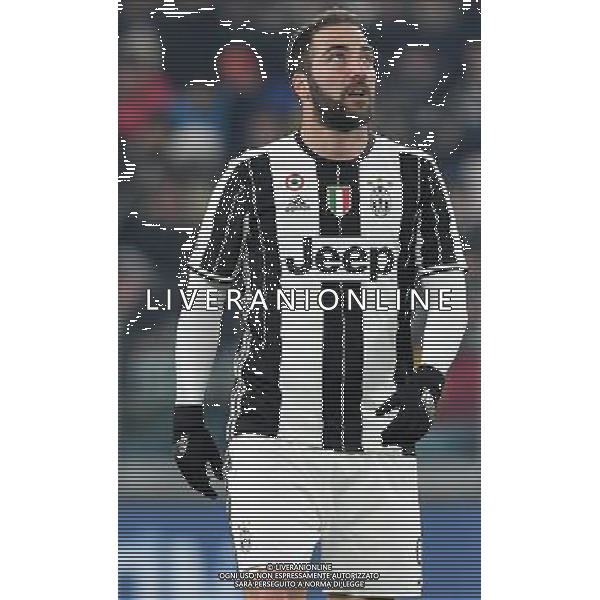 Coppa Italia TIM Cup 2016/2017 Quarti di Finale Torino - 25.01.2017 Juventus-Milan Nella Foto:Higuain Gonzalo /Ph.Vitez-Ag. Aldo Liverani