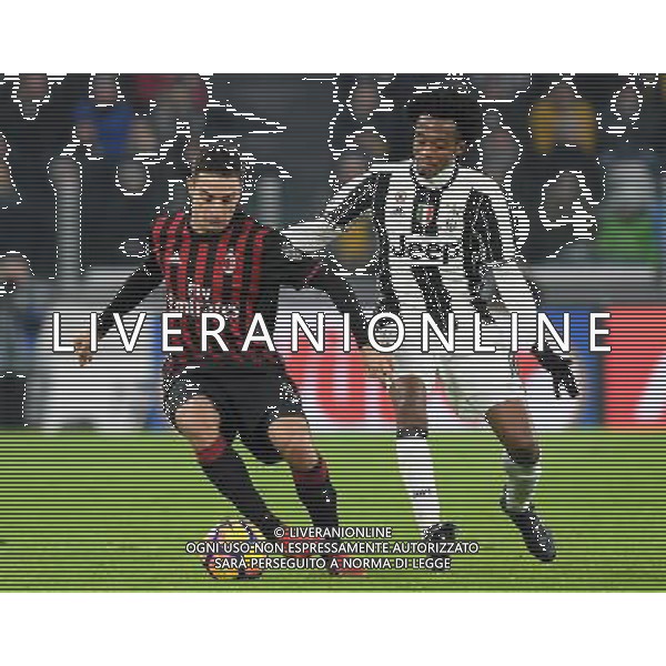 Coppa Italia TIM Cup 2016/2017 Quarti di Finale Torino - 25.01.2017 Juventus-Milan Nella Foto:Bonaventura Giacomo - Cuadrado Juan /Ph.Vitez-Ag. Aldo Liverani