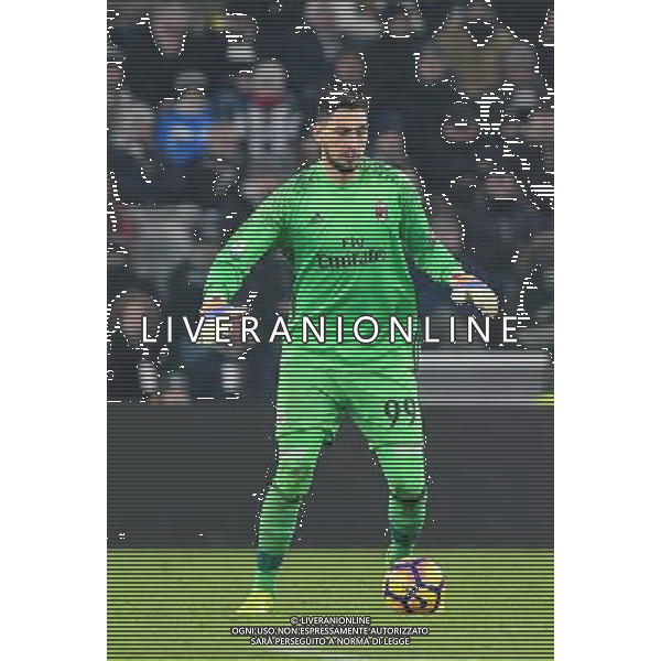 Coppa Italia TIM Cup 2016/2017 Quarti di Finale Torino - 25.01.2017 Juventus-Milan Nella Foto:Donnarumma Gianluigi /Ph.Vitez-Ag. Aldo Liverani