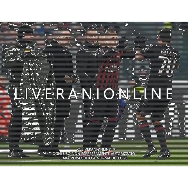Coppa Italia TIM Cup 2016/2017 Quarti di Finale Torino - 25.01.2017 Juventus-Milan Nella Foto:Deulofeu Gerard - Bacca Carlos Sostituzione /Ph.Vitez-Ag. Aldo Liverani