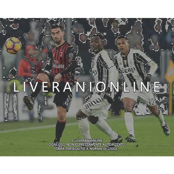Coppa Italia TIM Cup 2016/2017 Quarti di Finale Torino - 25.01.2017 Juventus-Milan Nella Foto:Suso Fernandez - Asamoah Kwadwo /Ph.Vitez-Ag. Aldo Liverani