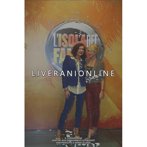 Milano ( M I) 26/01/2017 Conferenza stampa Isola dei Famosi Nella foto: Vladimir Luxuria e Alessia Marcuzzi PH Lauro Montagnini *** Local Caption *** 