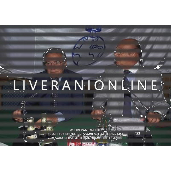 MILANO 06-06-1996 CONFERENZA STAMPA IAAF NELLA FOTO CANDIDO CANNAVO\' PRIMO NEBBIOLO AG ALDO LIVERANI SAS