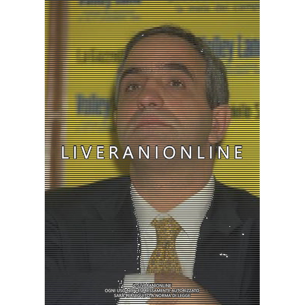MILANO 05-11-1996 CONFERENZA STAMPA VOLLEYLAND NELLA FOTO ROBERTO GHIRETTI AG ALDO LIVERANI SAS