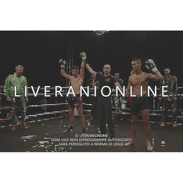 RIMINI - King of the Ring 28/01/2017 nella foto: VICTOR HOZNAS VS HAMED WEST ©Claudio Zamagni/Ag. Aldo Liverani s.a.s