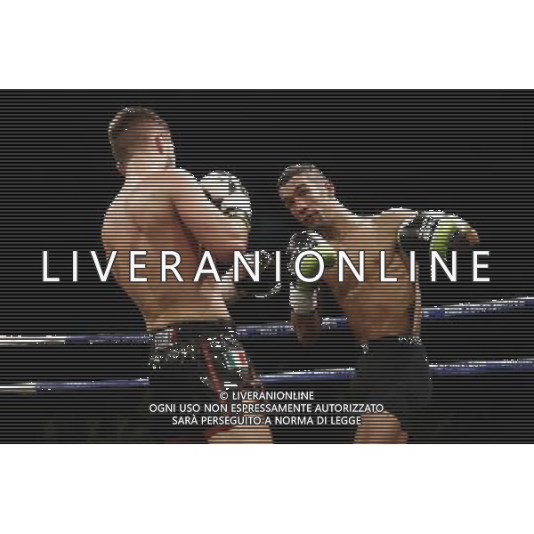 RIMINI - King of the Ring 28/01/2017 nella foto: VICTOR HOZNAS VS HAMED WEST ©Claudio Zamagni/Ag. Aldo Liverani s.a.s