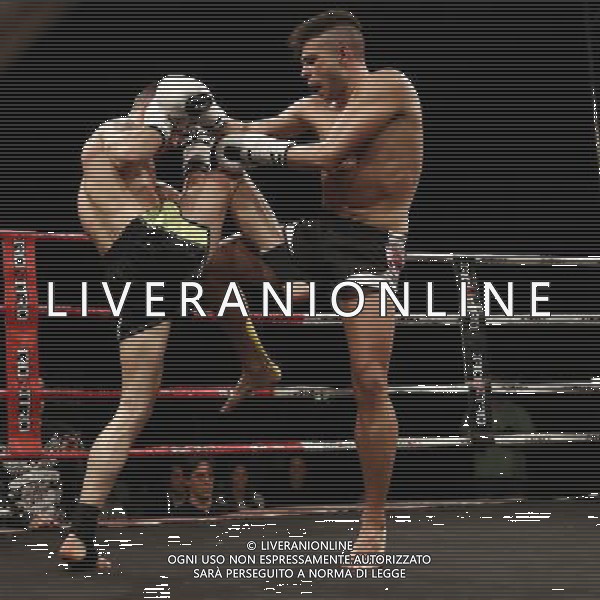 RIMINI - King of the Ring 28/01/2017 nella foto: MONTUSCHI FRANCESCO VS JORDAN VALDINOCI ©Claudio Zamagni/Ag. Aldo Liverani s.a.s