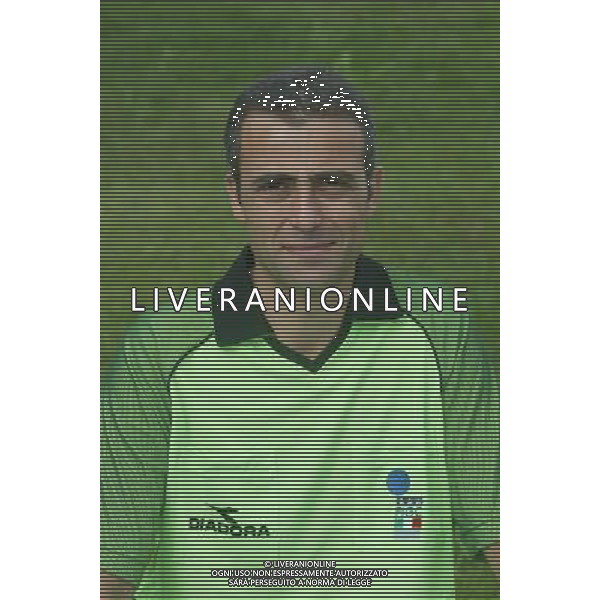 SPORTILIA 09-08-2002 RADUNO ARBITRI E GUARDALINEE NELLA FOTO CARMINE ALVINO AG ALDO LIVERANI SAS