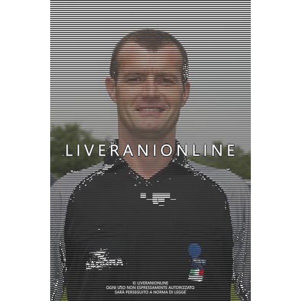 SPORTILIA 09-08-2002 RADUNO ARBITRI E GUARDALINEE NELLA FOTO ARBITRO AYROLDI NICOLA AG ALDO LIVERANI SAS
