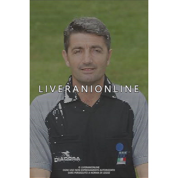 SPORTILIA 09-08-2002 RADUNO ARBITRI E GUARDALINEE NELLA FOTO ARBITRO FIORENZO TREOSSI AG ALDO LIVERANI SAS