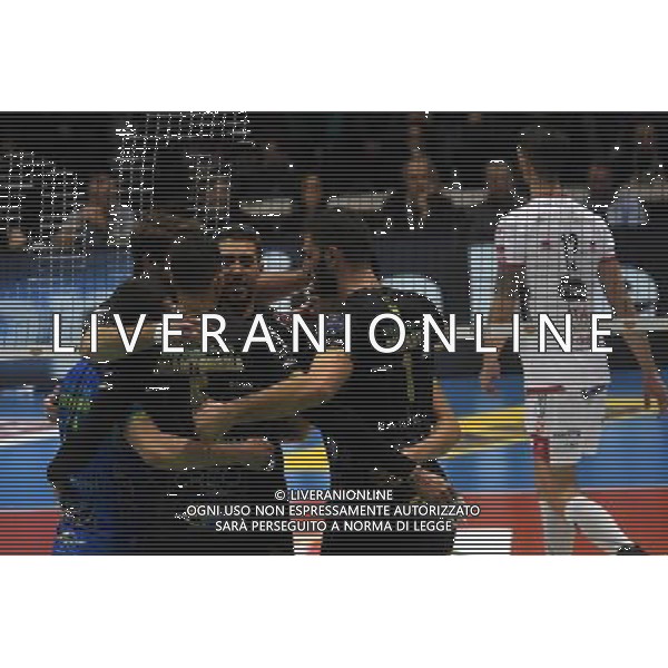 Cucine Lube Civitanova vs Diatec Trentino Volley Finale Del Monte Coppa Italia Pallavolo Unipol Arena di Bologna 29 gennaio 2017 ©Optimafoto/ AGENZIA ALDO LIVERANI SAS