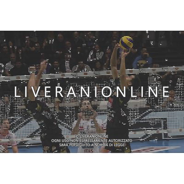 Cucine Lube Civitanova vs Diatec Trentino Volley Finale Del Monte Coppa Italia Pallavolo Unipol Arena di Bologna 29 gennaio 2017 ©Optimafoto/ AGENZIA ALDO LIVERANI SAS
