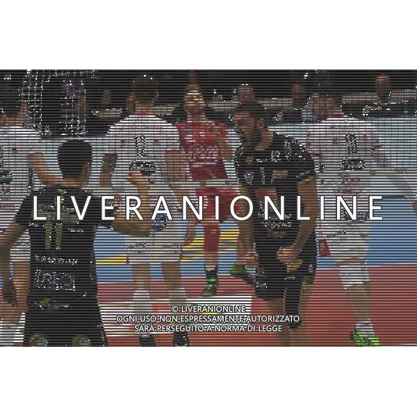 Cucine Lube Civitanova vs Diatec Trentino Volley Finale Del Monte Coppa Italia Pallavolo Unipol Arena di Bologna 29 gennaio 2017 ©Optimafoto/ AGENZIA ALDO LIVERANI SAS
