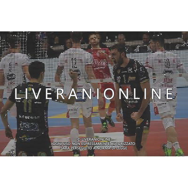 Cucine Lube Civitanova vs Diatec Trentino Volley Finale Del Monte Coppa Italia Pallavolo Unipol Arena di Bologna 29 gennaio 2017 ©Optimafoto/ AGENZIA ALDO LIVERANI SAS