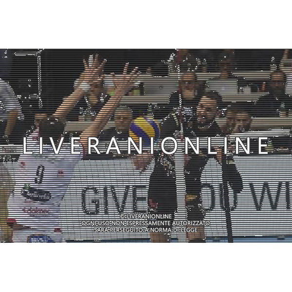 Cucine Lube Civitanova vs Diatec Trentino Volley Finale Del Monte Coppa Italia Pallavolo Unipol Arena di Bologna 29 gennaio 2017 ©Optimafoto/ AGENZIA ALDO LIVERANI SAS