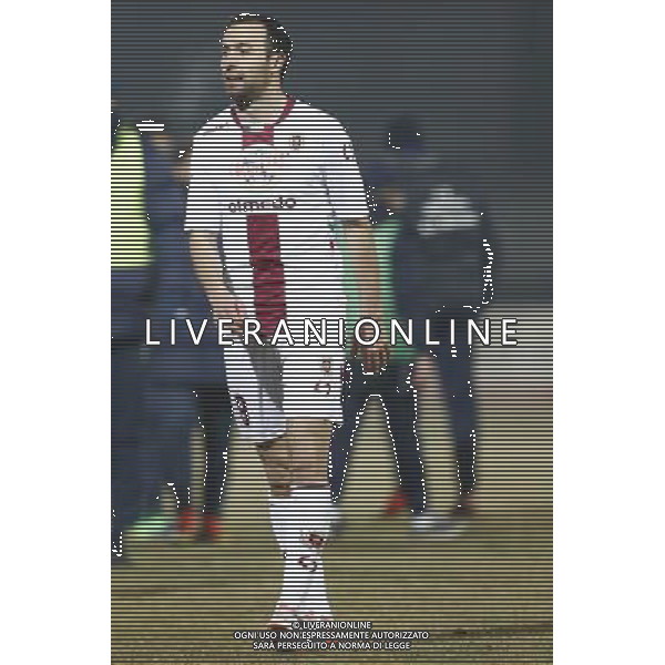 SANTARCANGELO - REGGIANA Campionato Lega Pro Girone B 29/01/2016 nella foto: MARCHI ETTORE Â©CLAUDIO ZAMAGNI/AGENZIA ALDO LIVERANI S.A.S. / AGENZIA ALDO LIVERANI SAS - SANTARCANGELO - REGGIANA Campionato Lega Pro Girone B 29 gennaio 2017
