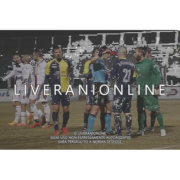 SANTARCANGELO - REGGIANA Campionato Lega Pro Girone B 29/01/2016 nella foto: CARTELLINO ROSSO PER SIRIGNANO Â©CLAUDIO ZAMAGNI/AGENZIA ALDO LIVERANI S.A.S. / AGENZIA ALDO LIVERANI SAS - SANTARCANGELO - REGGIANA Campionato Lega Pro Girone B 29 gennaio 2017