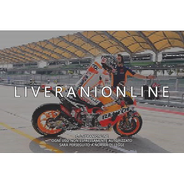Sepang Malaysia 30.01.2017 MotoGP 2017 pre season test at the Sepang Circuit, Marc Marquez (Repsol Honda) photoPSP / Newspix.pl --- Newspix.pl / AGENZIA ALDO LIVERANI SAS - ITALY ONLY EDITORIAL USE ONLY - MotoGP test Sepang Malesia 30 gennaio 2017- Motomondiale - Motociclismo