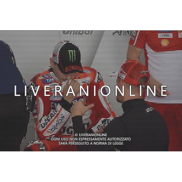 Sepang Malaysia 30.01.2017 MotoGP 2017 pre season test at the Sepang Circuit, Jorge Lorenzo (Ducati Racing Team) Casey Stoner (Ducati Racing Team) photoPSP / Newspix.pl --- Newspix.pl / AGENZIA ALDO LIVERANI SAS - ITALY ONLY EDITORIAL USE ONLY - MotoGP test Sepang Malesia 30 gennaio 2017- Motomondiale - Motociclismo