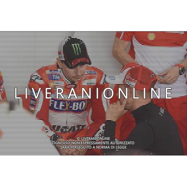 Sepang Malaysia 30.01.2017 MotoGP 2017 pre season test at the Sepang Circuit, Jorge Lorenzo (Ducati Racing Team) Casey Stoner (Ducati Racing Team) photoPSP / Newspix.pl --- Newspix.pl / AGENZIA ALDO LIVERANI SAS - ITALY ONLY EDITORIAL USE ONLY - MotoGP test Sepang Malesia 30 gennaio 2017- Motomondiale - Motociclismo