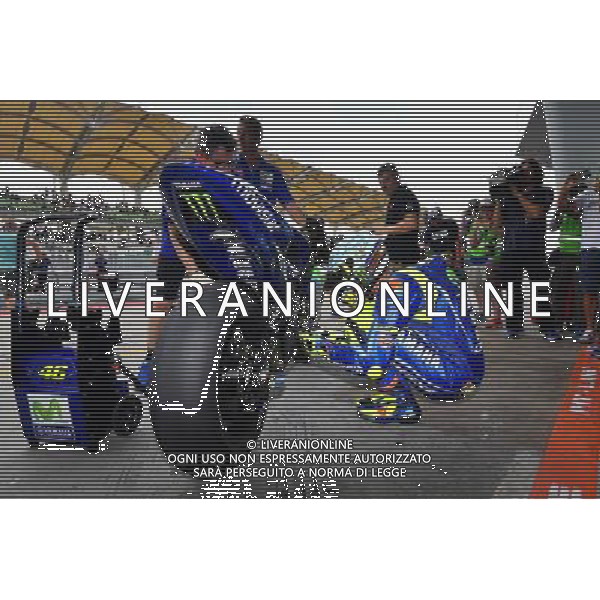 Sepang Malaysia 30.01.2017 MotoGP 2017 pre season test at the Sepang Circuit, Valentino Rossi (Movistar Yamaha) photoPSP / Newspix.pl --- Newspix.pl / AGENZIA ALDO LIVERANI SAS - ITALY ONLY EDITORIAL USE ONLY - MotoGP test Sepang Malesia 30 gennaio 2017- Motomondiale - Motociclismo