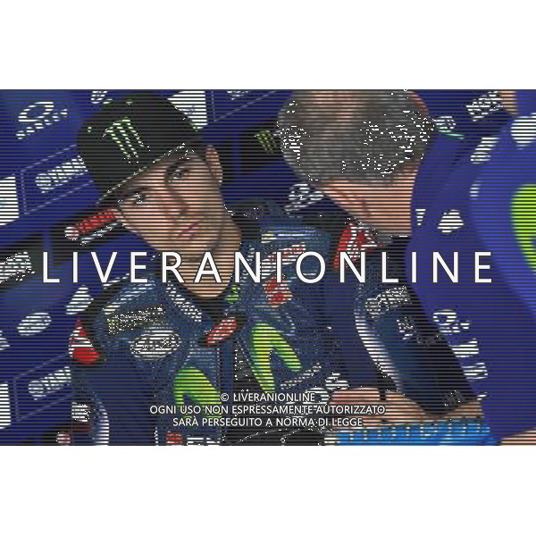 Sepang Malaysia 30.01.2017 MotoGP 2017 pre season test at the Sepang Circuit, Maverick Vinales (Movistar Yamaha) photoPSP / Newspix.pl --- Newspix.pl / AGENZIA ALDO LIVERANI SAS - ITALY ONLY EDITORIAL USE ONLY - MotoGP test Sepang Malesia 30 gennaio 2017- Motomondiale - Motociclismo