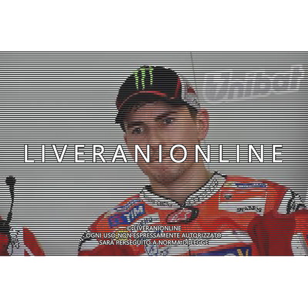 Sepang Malaysia 30.01.2017 MotoGP 2017 pre season test at the Sepang Circuit, Jorge Lorenzo (Ducati Racing Team) photoPSP / Newspix.pl --- Newspix.pl / AGENZIA ALDO LIVERANI SAS - ITALY ONLY EDITORIAL USE ONLY - MotoGP test Sepang Malesia 30 gennaio 2017- Motomondiale - Motociclismo