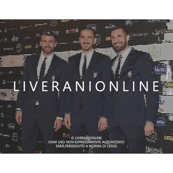 Gran Gala\' del Calcio AIC 2016 Milano - 30.01.2017 Nella Foto:Andrea Barzagli Bonucci Leonardo Giorgio Chiellini /Ph.Vitez-Ag. Aldo Liverani