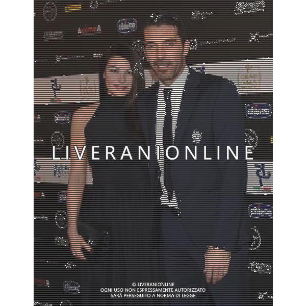 Gran Gala\' del Calcio AIC 2016 Milano - 30.01.2017 Nella Foto:Gianluigi Buffon e Ilaria Dâ€™Amico /Ph.Vitez-Ag. Aldo Liverani