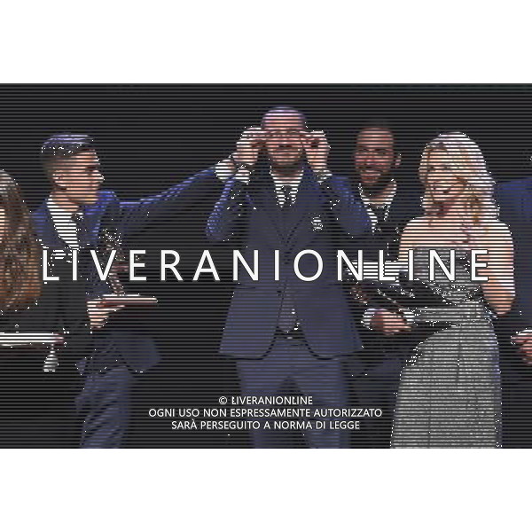 Gran Gala\' del Calcio AIC 2016 Milano - 30.01.2017 Nella Foto:bonucci con gli occhiali di gandhi /Ph.Vitez-Ag. Aldo Liverani