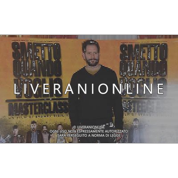 Photocall del film \'Smetto quando voglio Masterclass\' Milano - 30.01.2017 Nella Foto:Lorenzo Lavia /Ph.Vitez-Ag. Aldo Liverani