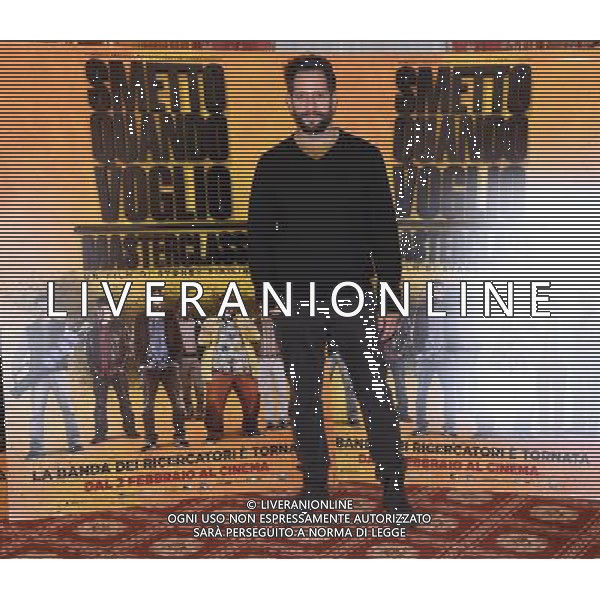 Photocall del film \'Smetto quando voglio Masterclass\' Milano - 30.01.2017 Nella Foto:Lorenzo Lavia /Ph.Vitez-Ag. Aldo Liverani
