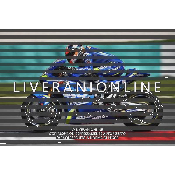 Sepang Malaysia 30.01.2017 MotoGP 2017 pre season test at the Sepang Circuit, Alex Rins (Suzuki Ecstar) photoPSP / Newspix.pl --- Newspix.pl *** Local Caption *** www.newspix.pl mail us: info@newspix.pl call us: 0048 022 23 22 222 --- Polish Picture Agency by Ringier Axel Springer Poland / AGENZIA ALDO LIVERANI SAS - ITALY ONLY EDITORIAL USE ONLY - MotoGP test Sepang Malesia 31 gennaio 2017- Motomondiale - Motociclismo