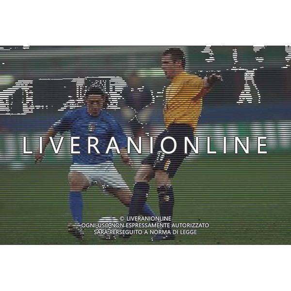 Milano 26/03/2005 Italia - Scozia qualificani mondiali 2006 nella foto mauro camoranesi e McCulloch ph luzzani/agenzia aldo liverani