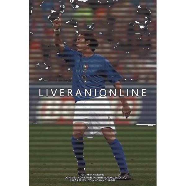 Milano 26/03/2005 Italia - Scozia qualificani mondiali 2006 nella foto alberto gilardino ph luzzani/agenzia aldo liverani