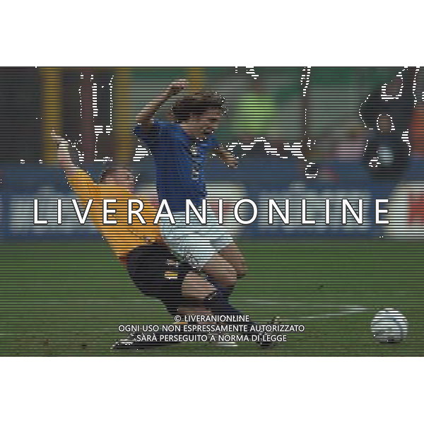 Milano 26/03/2005 Italia - Scozia qualificani mondiali 2006 nella foto andrea pirlo ph luzzani/agenzia aldo liverani