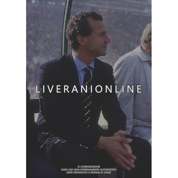 RETROSPETTIVA LUCIANO SPINOSI CALCIATORE E ALLENATORE NELLA FOTO LUCIANO SPINOSI ALLENATORE DELLA ROMA CALCIO AG ALDO LIVERANI SAS