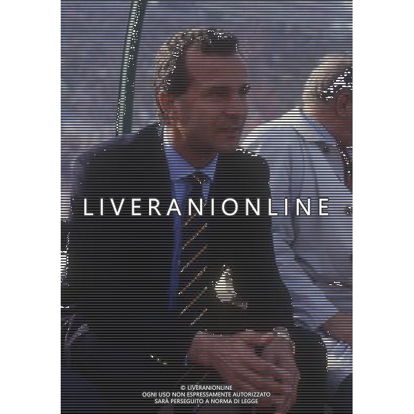 RETROSPETTIVA LUCIANO SPINOSI CALCIATORE E ALLENATORE NELLA FOTO LUCIANO SPINOSI ALLENATORE DELLA ROMA CALCIO AG ALDO LIVERANI SAS