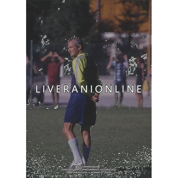 RETROSPETTIVA LUCIANO SPINOSI CALCIATORE E ALLENATORE NELLA FOTO LUCIANO SPINOSI ALLENATORE LECCE CALCIO AG ALDO LIVERANI SAS