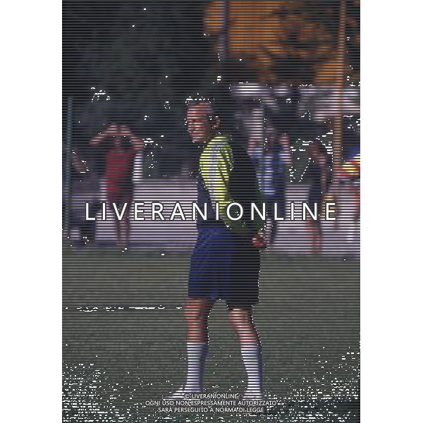 RETROSPETTIVA LUCIANO SPINOSI CALCIATORE E ALLENATORE NELLA FOTO LUCIANO SPINOSI ALLENATORE LECCE CALCIO AG ALDO LIVERANI SAS