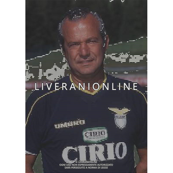 RETROSPETTIVA LUCIANO SPINOSI CALCIATORE E ALLENATORE NELLA FOTO LUCIANO SPINOSI ALLENATORE IN SECONDA ALLA LAZIO AG ALDO LIVERANI SAS