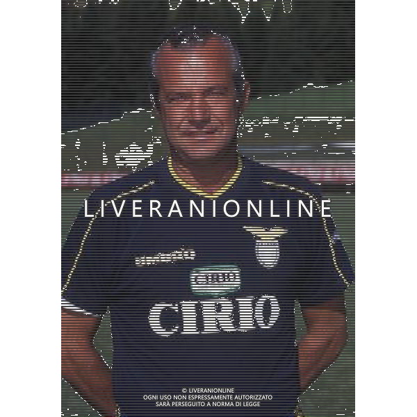 RETROSPETTIVA LUCIANO SPINOSI CALCIATORE E ALLENATORE NELLA FOTO LUCIANO SPINOSI ALLENATORE IN SECONDA ALLA LAZIO AG ALDO LIVERANI SAS