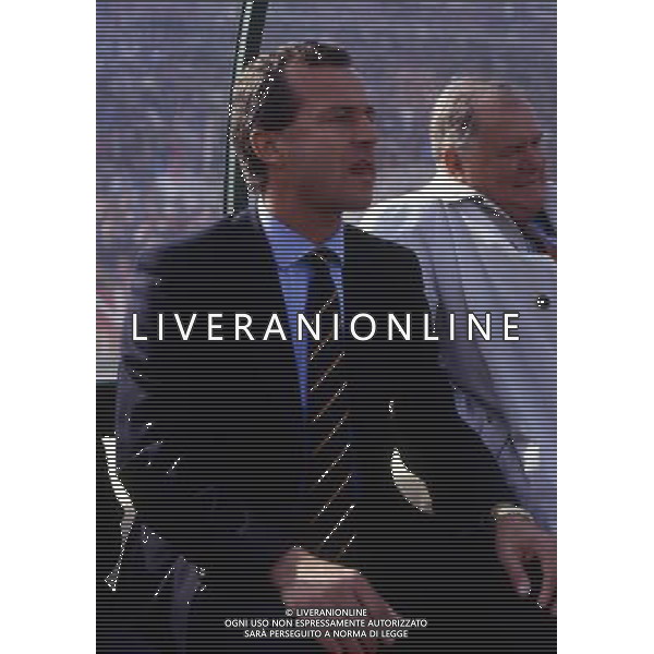 RETROSPETTIVA LUCIANO SPINOSI CALCIATORE E ALLENATORE NELLA FOTO LUCIANO SPINOSI ALLENATORE ROMA CALCIO AG ALDO LIVERANI SAS