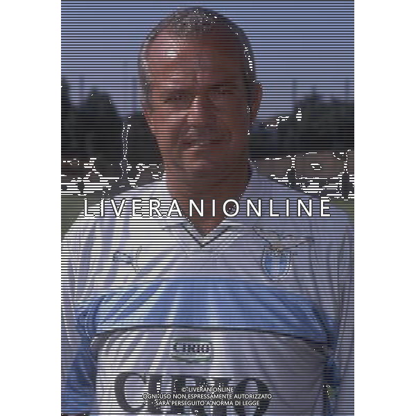 RETROSPETTIVA LUCIANO SPINOSI CALCIATORE E ALLENATORE NELLA FOTO LUCIANO SPINOSI ALLENATORE IN SECONDA DELLA LAZIO AG ALDO LIVERANI SAS